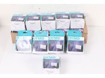 Dymo LabelWriter Non-Adhesive White Name Badges 2 7/16' X 4 3/16' 30856 Lot Of 20 2  Boxes Of 10