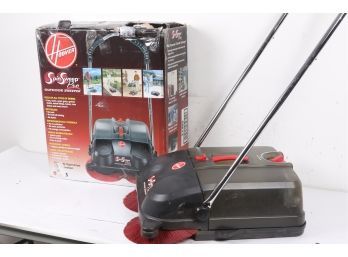 Hoover Commercial L1405 SpinSweep Pro Outdoor Sweeper - Black Tested