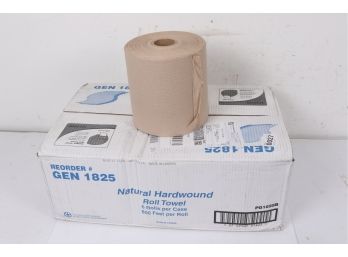 GENERAL SUPPLY Hardwound Towels Brown 1-Ply Brown 800ft 6 Rolls/Carton 1825 New