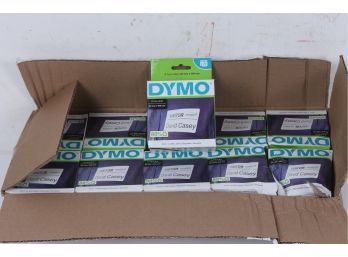 Dymo 30857 Compatible Name Tag Badge Multi Adhesive Labels (2.25'x4', 10 Rolls)