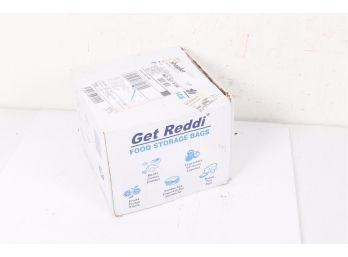 Get Reddi Food & Poly Bag, 8x4x18, 8-Quart, 0.85 Mil, Clear, 1000/Case