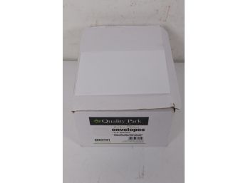 Quality Park Open Side Booklet Envelope, #55, 6 X 9, White, 500 In Box