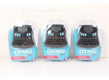 Group Of 3 Dymo Desktop Label Maker/Manager 210D All-Purpose Portable Label Maker New