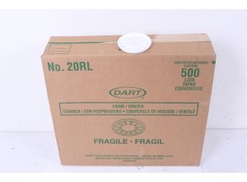 Dart 20RL Foam Vented Lid (Case Of 500) New