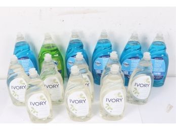 Box Of 14 Dawn & Ivory Dish Detergent Soap New