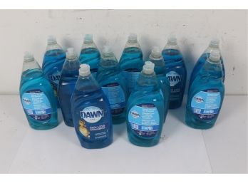 Case Of 12 Dawn Ultra Dishwashing Liquid 40floz Large Size New