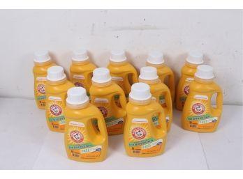 11 Bottles Of 50floz Arm & Hammer Sensitive Skin Laundry Detergent 32 Loads Per Bottle