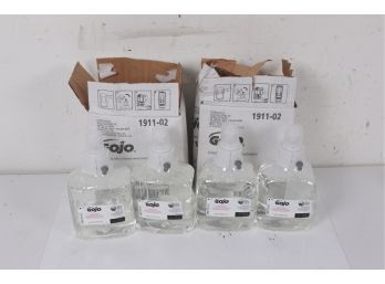 GOJO 1911-02 Foam Handwash Fragrance Free 1200mL Refill 2 Boxes 4 Total