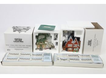 Dept 56 Village House And Gate Lot
