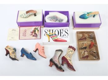 Just The Right Resin Shoe Collection Ornaments