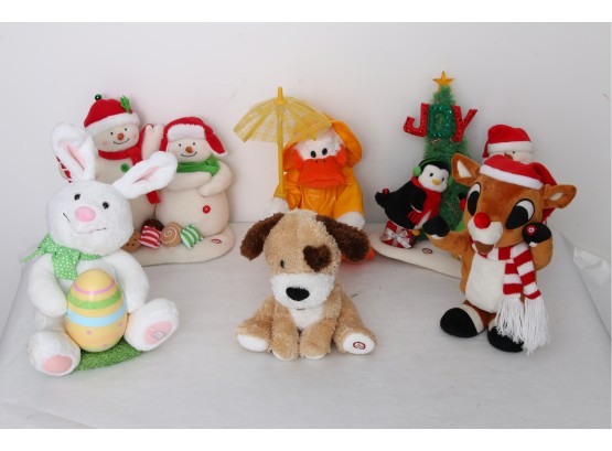 Group Of Holiday Musical Toys