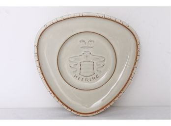 PALSHUS Made In Denmark Mid Century Pottery Heering Plate