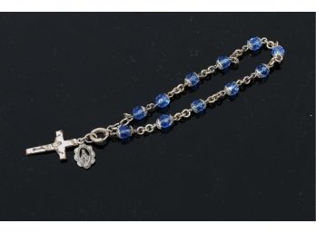 Religious Sterling Silver Bracelet