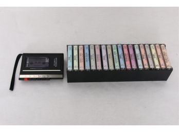 Group Of Classical Music Cassettes ALLEGRO Music Master With GE Cassette Player