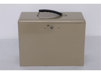 Metal Safety Lock Box With Key
