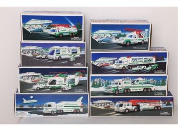 Group Of 6 HESS Trucks - NEW In Boxes