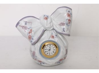 Lladro Bow Clock # 5970