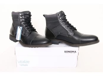 SONOMA Graham Boots Black Men's Size 13 - NEW