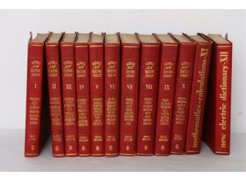Antique 1929 Audels New Electric Library - Complete Set