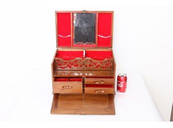 Vintage Asian Style Decorative Jewelry Box