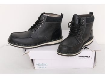 SONOMA Abraham Boots Grey Men's Size 13 - NEW