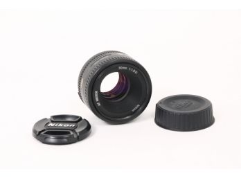 Nikon AF 50mm F/1.8 D Photo Lens