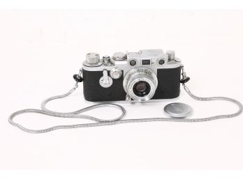 Vintage LEICA DRP Photo Camera With Ernst Leitz Wetzlar Summaron 35mm F/3.5 Lens