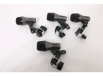 Group Of 4 Drum Microphones CAD Models TM211 And SN210