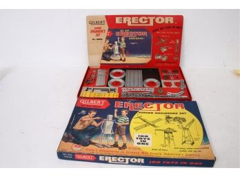 Vintage GILBERT Erector Junior Engineer Set # 10026