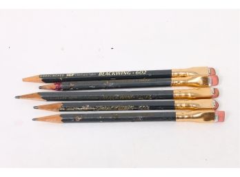 Vintage Group Of 5 EBERHARD HABER Blackwing 602 Pencils