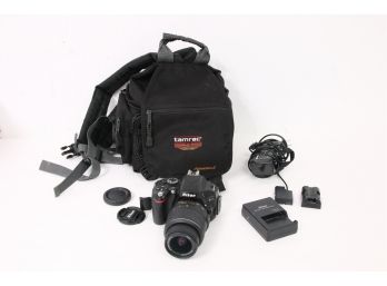 NIKON D5100 SLR Camera With Nikon VR DX AF-S 18-55mm F/3.5-5.6 G Lens