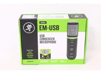 Mackie Element EM_USB Condenser Microphone - NEW