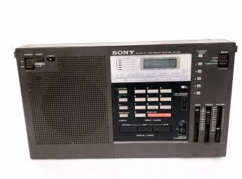Sony FM/AM Synthesized Receiver ICF-2001