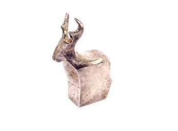 Dansk Silver-plated Deer Paperweight
