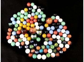 Large Lot Of Marbles