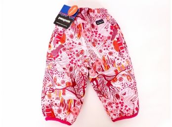 Nordstrom Patagonia Baby Reversible Puff-ball Pants 12 Months New With Tags