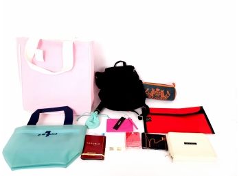 Lot Of Designer Bags And Perfume Samples, Calvin Klein, Juicy Couture, Michael Kors