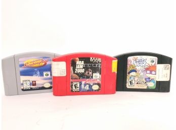 Nintendo 64 N64 Video Games NBA Jam 2000, Regrets, Automobili Lamborghini