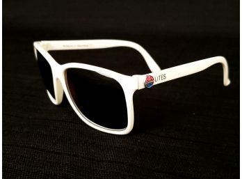 I Ski Lites White Frame Sunglasses 30004