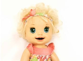 2007 Hasbro Soft Face Baby Alive Doll