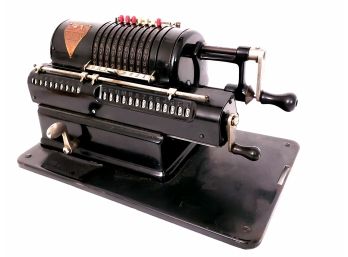 Beautiful Antique Marchant Calculator Pinwheel Adding Machine