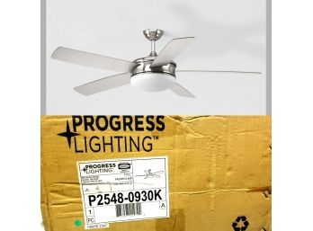 New In Box Progress Lighting Ceiling Fan  P2548-0930K