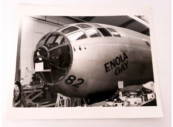 Enola Gay Photo Reprint (Boeing That Dropped 1st Atomic Bomb Over Hiroshima)