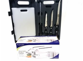 United Cutlery Outdoor Series Knife Set And Progressive Vegetable Cutter