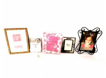 Lot Of Picture Frames,photo Album And Magnetic Photo Clip All New