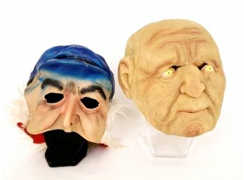 2 Halloween Masks Including Ben Cooper No. 132 And Double Faced Mask