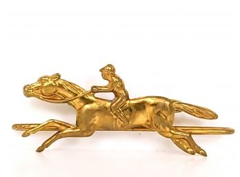 Vintage Horse Racing Tie Pin