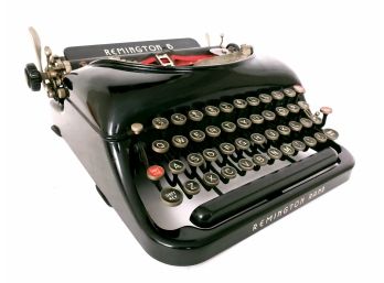 Gorgeous 1936 Remington Rand Model 5 Streamline Typewriter