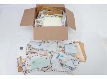 Vintage Ephemera Used Stamp Lot