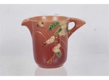 Vintage Small Roseville Pottery Pitcher/creamer 1C